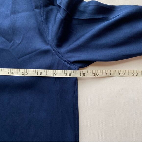 Vince Royal Blue Silk Blend Tunic Top Size 2 - Picture 14 of 15